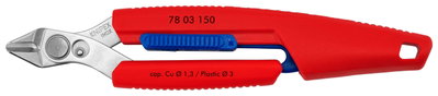 KNIPEX 78 03 150 Slim Knips Precision Cutting Pliers with multi-component handles 150 mm