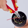 KNIPEX 78 06 125 Electronic Super Knips® VDE insulated with multi-component grips, VDE-tested 125 mm