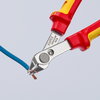 KNIPEX 78 06 125 Electronic Super Knips® VDE insulated with multi-component grips, VDE-tested 125 mm