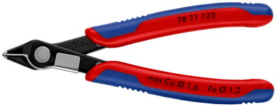 KNIPEX 78 71 125 Electronic Super Knips® with multi-component grips burnished 125 mm