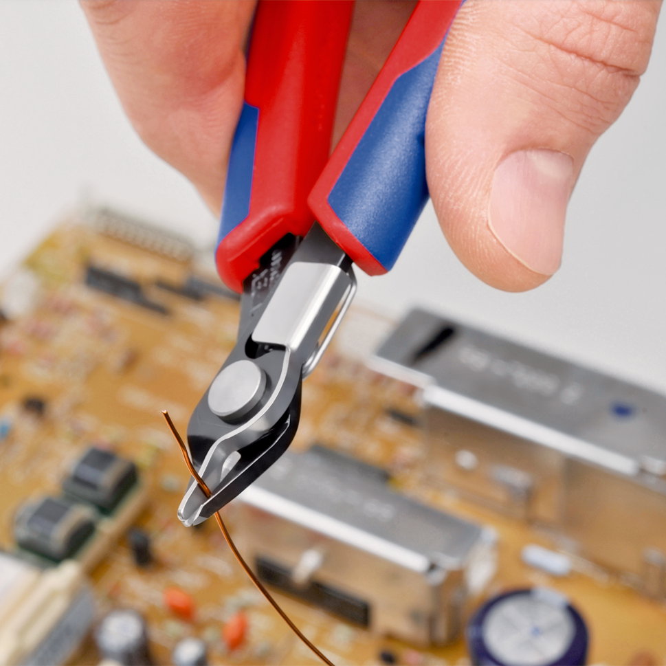 KNIPEX 78 71 125 Electronic Super Knips® with multi-component handles burnished 125 mm – Image 3 of 6