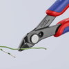 KNIPEX 78 81 125 SB Electronic Super Knips® with multi-component grips burnished 125 mm (self-service card/blister)