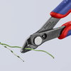 KNIPEX 78 81 125 SB Electronic Super Knips® with multi-component grips burnished 125 mm (self-service card/blister)