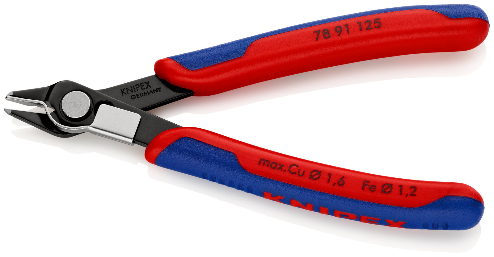 KNIPEX 78 91 125 Electronic Super Knips® with multi-component handles burnished 125 mm – Image 2 of 5