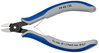 KNIPEX 79 02 125 Precision Electronics Diagonal Cutter with multi-component handles burnished 125 mm