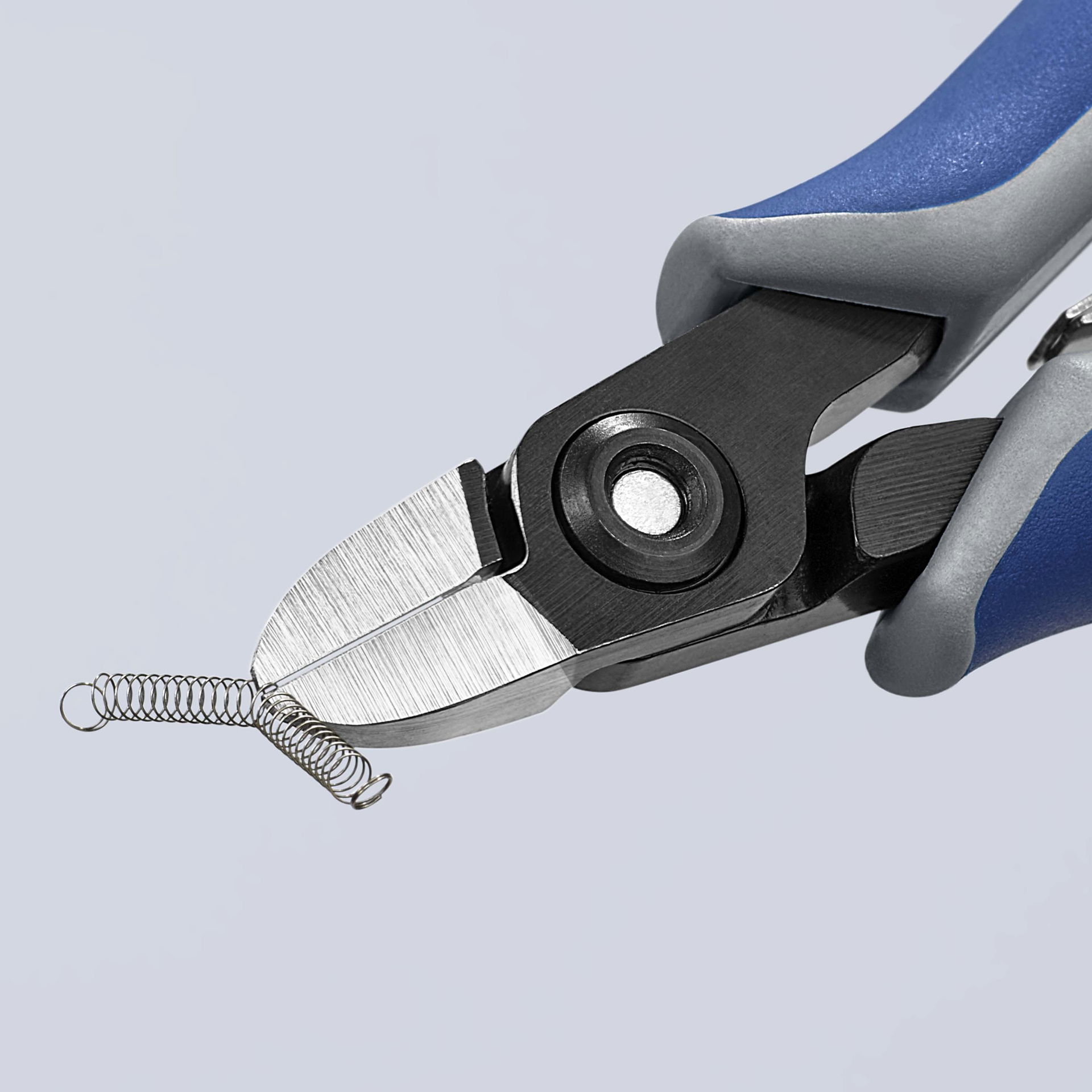 KNIPEX 79 12 125 Precision Electronics Diagonal Cutter with multi-component handles burnished 125 mm – Image 4 of 6