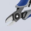 KNIPEX 79 12 125 Precision Electronics Diagonal Cutter with multi-component grips burnished 125 mm