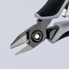 KNIPEX 79 52 125 ESD Precision Electronics Side Cutter ESD with multi-component grips burnished 125 mm