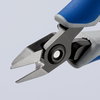 KNIPEX 79 62 125 Precision Electronics Diagonal Cutter with multi-component grips burnished 125 mm