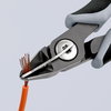 KNIPEX 79 62 125 ESD Precision Electronics Side Cutter ESD with multi-component grips burnished 125 mm