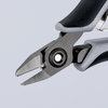 KNIPEX 79 62 125 ESD Precision Electronics Side Cutter ESD with multi-component grips burnished 125 mm