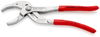 KNIPEX 81 03 250 Siphon and Connector Pliers with non-slip plastic coating chrome-plated 250 mm