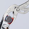 KNIPEX 81 13 250 Siphon and Connector Pliers with non-slip plastic coating chrome-plated 250 mm