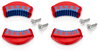 KNIPEX 81 19 250 V02 2 pairs of plastic inserts 2C for 81 11 250 / 81 13 250
