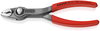 KNIPEX 82 01 150 TwinGrip Front and side gripping pliers with non-slip plastic coating grey atramentized 150 mm