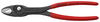 KNIPEX 82 01 200 TwinGrip Slip Joint Pliers with non-slip plastic coating black atramentized 200 mm