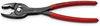 KNIPEX 82 01 200 TwinGrip Slip Joint Pliers with non-slip plastic coating black atramentized 200 mm