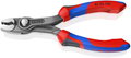 KNIPEX 82 02 150 SB TwinGrip Front and side gripping pliers with comfort handles grey atramentized 150 mm
