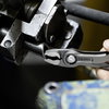 KNIPEX 82 02 150 TwinGrip® front and side gripping pliers with comfort handles grey atramentized 150 mm