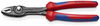 KNIPEX 82 02 200 TwinGrip Slip Joint Pliers with multi-component grips black atramentized 200 mm