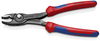 KNIPEX 82 02 200 TwinGrip Slip Joint Pliers with multi-component grips black atramentized 200 mm
