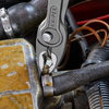 KNIPEX 82 02 200 TwinGrip Front and side gripping pliers with comfort handles grey atramentized 200 mm