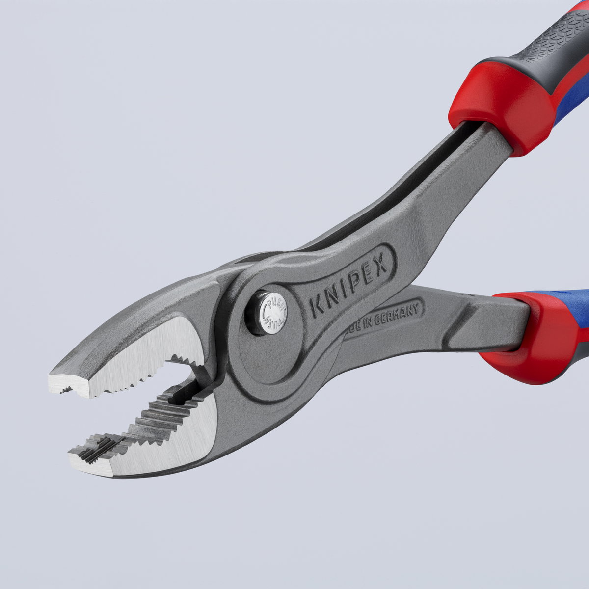 KNIPEX 82 02 250 SB TwinGrip Front and side gripping pliers with comfort handles grey atramentized 250 mm – Image 6 of 8