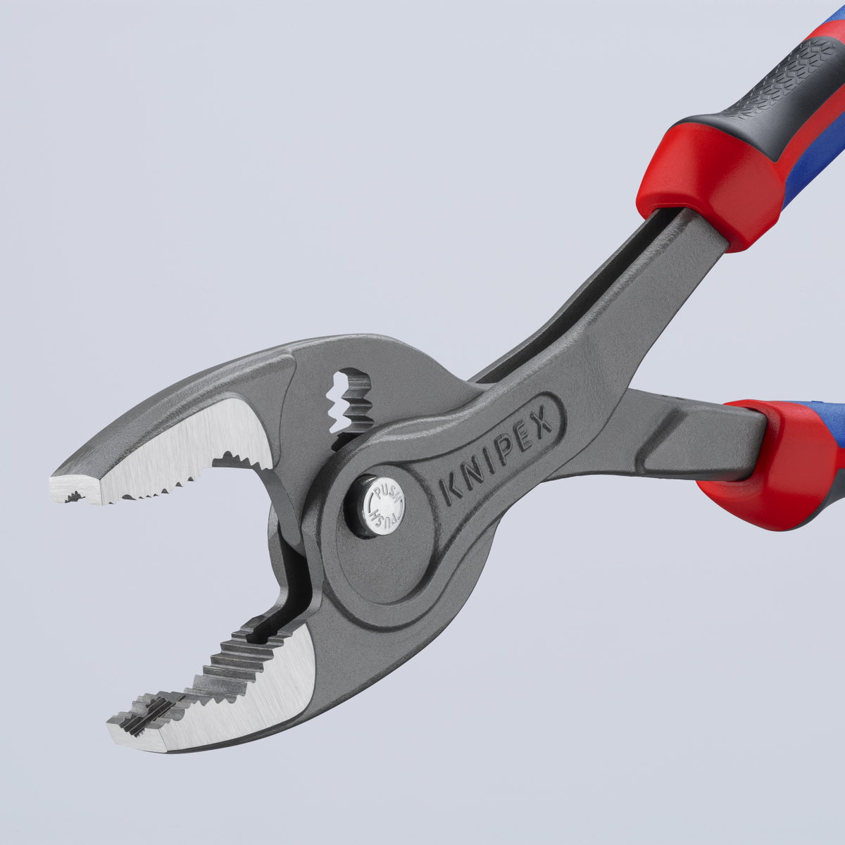 KNIPEX 82 02 250 SB TwinGrip Front and side gripping pliers with comfort handles grey atramentized 250 mm – Image 7 of 8