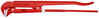 KNIPEX 83 10 030 Pipe Wrench 90° red powder-coated 650 mm