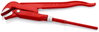 KNIPEX 83 20 010 Pipe Wrench 45° red powder-coated 320 mm