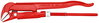KNIPEX 83 20 010 Pipe Wrench 45° red powder-coated 320 mm