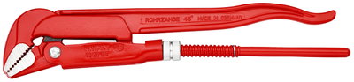 KNIPEX 83 20 010 Pipe Wrench 45° red powder-coated 320 mm