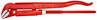 KNIPEX 83 20 015 Pipe Wrench 45° red powder-coated 430 mm