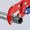 KNIPEX 83 60 010 Pipe Wrench S-Type with fast adjustment red powder-coated 330 mm