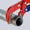 KNIPEX 83 60 015 Pipe Wrench S-Type with fast adjustment red powder-coated 420 mm