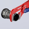 KNIPEX 83 60 020 Pipe Wrench S-Type with fast adjustment red powder-coated 560 mm