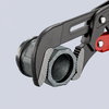KNIPEX 83 61 015 Pipe Wrench S-Type with fast adjustment plastic coated grey powder-coated 420 mm
