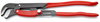 KNIPEX 83 61 020 Pipe Wrench S-Type with fast adjustment plastic coated grey powder-coated 560 mm