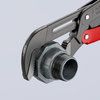 KNIPEX 83 61 020 Pipe Wrench S-Type with fast adjustment plastic coated grey powder-coated 560 mm