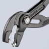 KNIPEX 85 51 180 A Spring Hose Clamp Pliers with non-slip plastic coating grey atramentized 180 mm