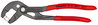 KNIPEX 85 51 180 C SB Hose Clamp Pliers for Click clamps with non-slip plastic coating grey atramentized 180 mm