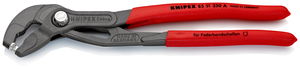 KNIPEX 85 51 250 A Spring Hose Clamp Pliers with non-slip plastic coating grey atramentized 250 mm