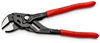 KNIPEX 86 01 180 Pliers Wrench pliers and a wrench in a single tool plastic coated grey atramentized 180 mm