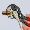 KNIPEX 86 01 180 Pliers Wrench pliers and a wrench in a single tool plastic coated grey atramentized 180 mm