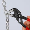 KNIPEX 86 01 180 Pliers Wrench pliers and a wrench in a single tool plastic coated grey atramentized 180 mm