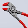 KNIPEX 86 01 250 Pliers Wrench pliers and a wrench in a single tool with non-slip plastic coating grey atramentized 250 mm
