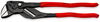 KNIPEX 86 01 300 Pliers Wrench pliers and a wrench in a single tool with non-slip plastic coating grey atramentized 300 mm