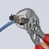 KNIPEX 86 03 250 SB Pliers Wrench pliers and a wrench in a single tool with plastic coating chrome-plated 