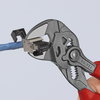 KNIPEX 86 03 250 SB Pliers Wrench pliers and a wrench in a single tool with plastic coating chrome-plated 