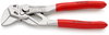 KNIPEX 86 03 125 Mini pliers wrench pliers and a wrench in a single tool plastic coated chrome-plated 125 mm